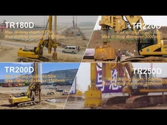 Буровая установка небольшого и среднего размера Sinovo роторная установленная на первоначальных строительствах CAT низкопробных