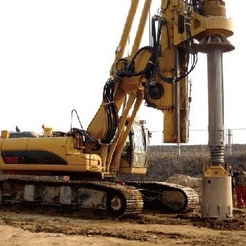 Роторная буровая установка TR280 установленная на первоначальном CAT336D с глубиной Макс 85m для сверлить учреждения