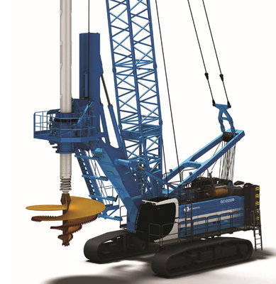 Гидравлические буровые установки Undercarriage 199KW 1900rpn роторные