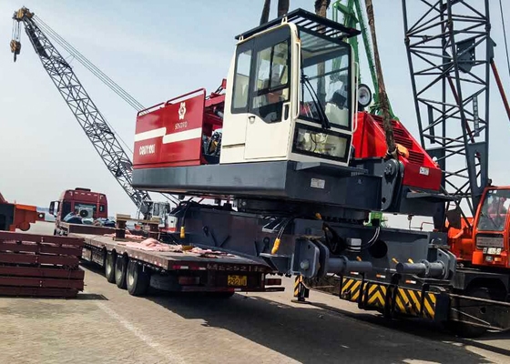 Кран заграждения решетки крана на гусеничном ходе CQUY55B 52Ton горячей продажи гидравлический