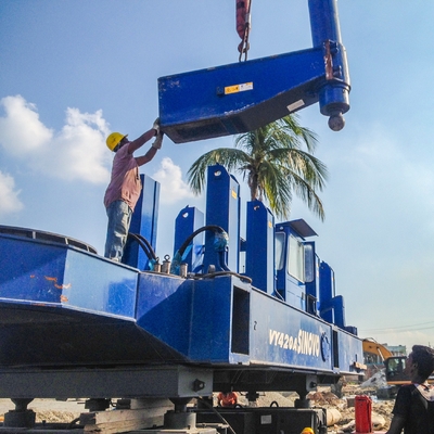 PHC Concrete 5.24m/Min 650mm Hydraulic Static Pile Driver
